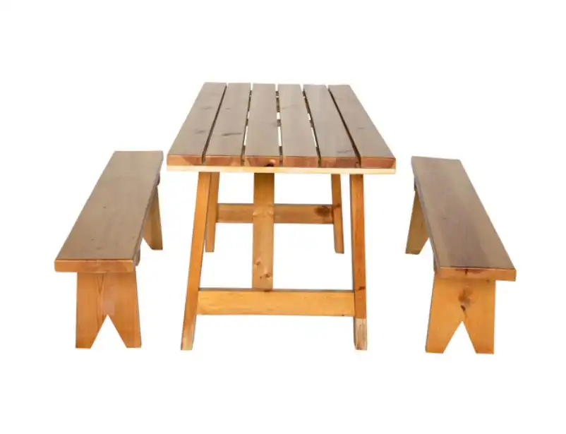 Garden Picnic Table with Benches for rent