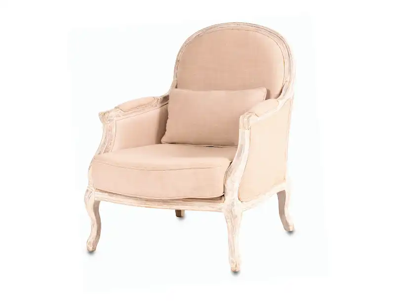 Provence Single Seater Sofa - Beige for rent