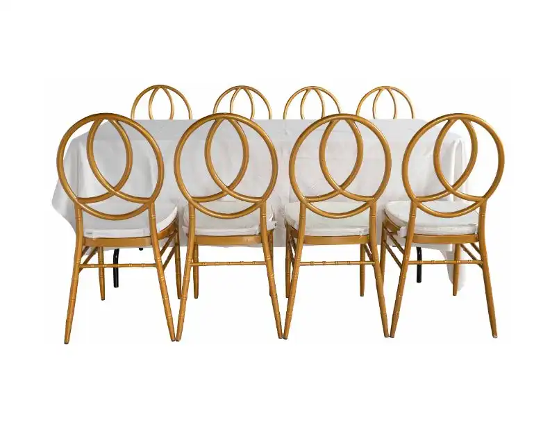 Dior Gold Chair for rent