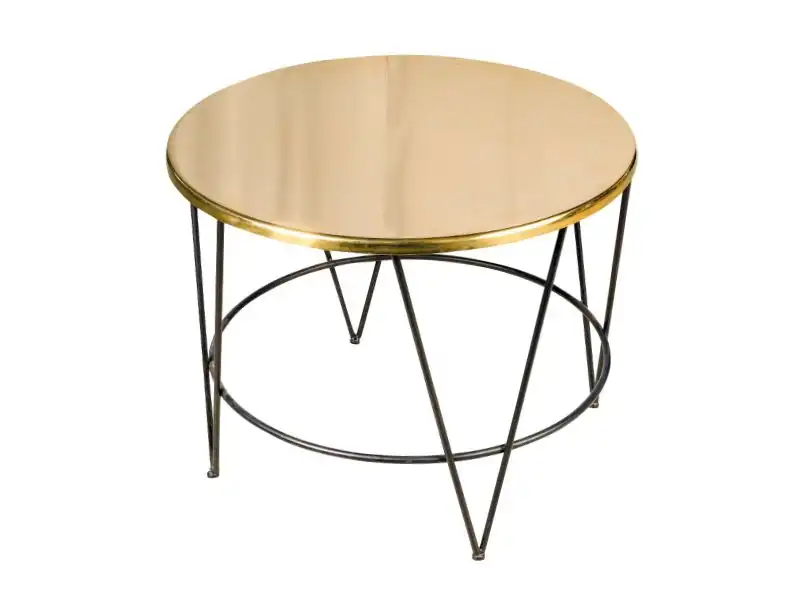 Morrocan Coffee Table - Gold