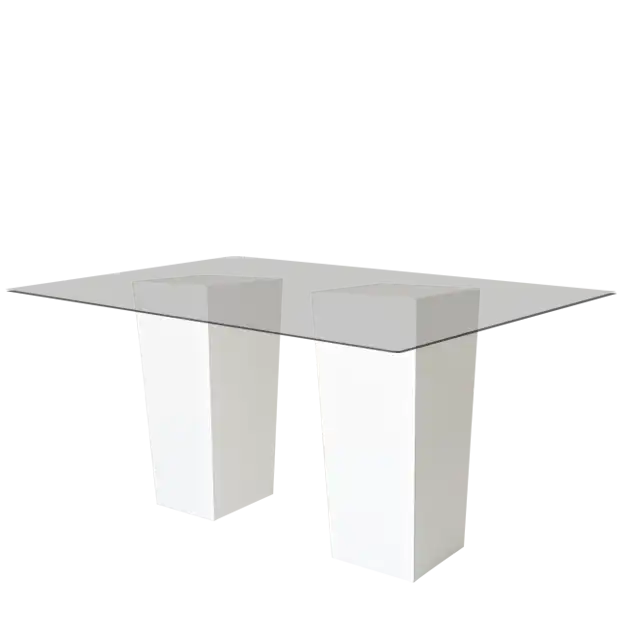 Le Minou Bar Table White (8 Seater) for rent