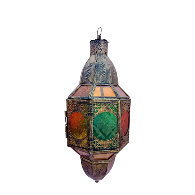 Brass Hanging Lantern