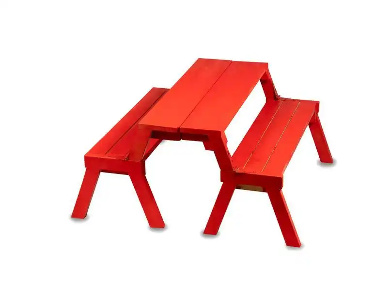 Kids Picnic Bench - Red