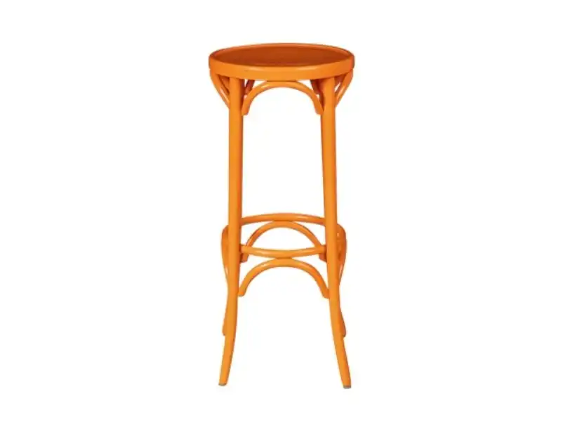 Bentwood Bar stool - Orange for rent