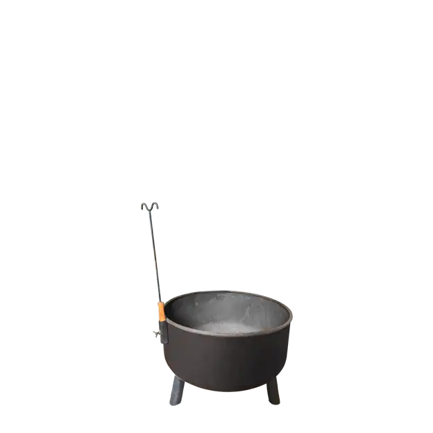 Metal Firepit with Fire Poker for rent