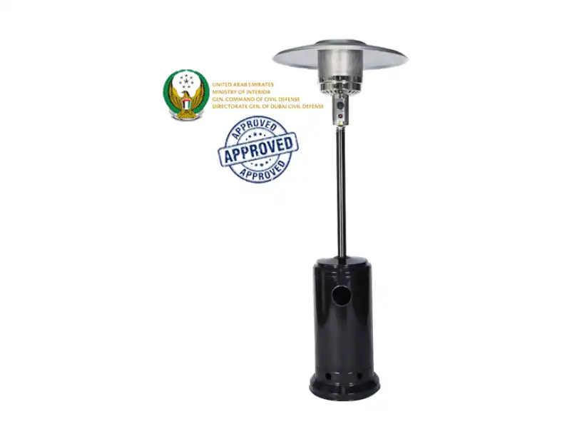 Outdoor Mushroom Heater - Black