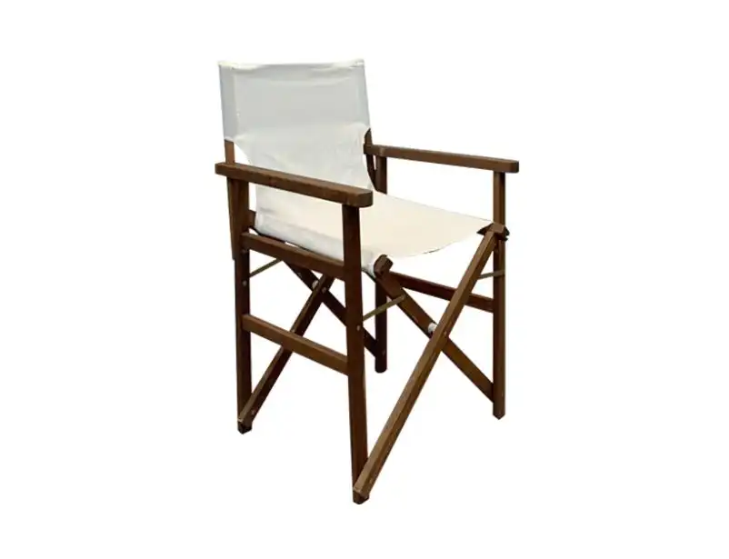 Directors Folding Chair - White