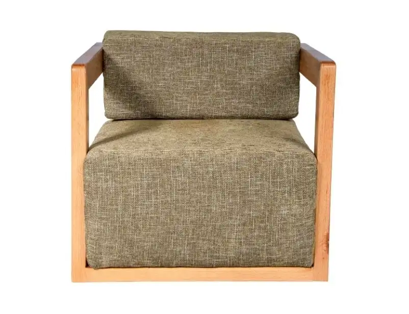 Oakridge Single Seater Sofa - Green for rent