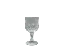 Crystal with Round Stand Candle Holder