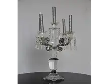 5 Holder Cyrstal Candle Abra Without Candles