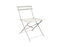 Bolero Pavement Style Steel Foldable Chair