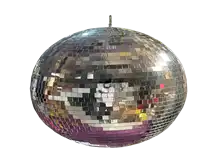 Large Mirror Glass Disco Ball