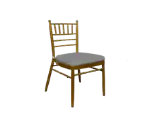 Chiavari Chair Golden-Silver Cushion