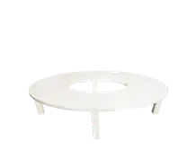Kids Wooden Oval Table