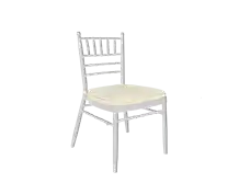 Chiavari Chair White-Beige Cushion
