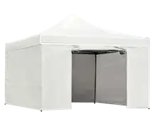 3x3 Outdoor Tent with Side Cover