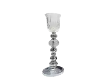 Radiance Clear Crystal Glass Candle Holder